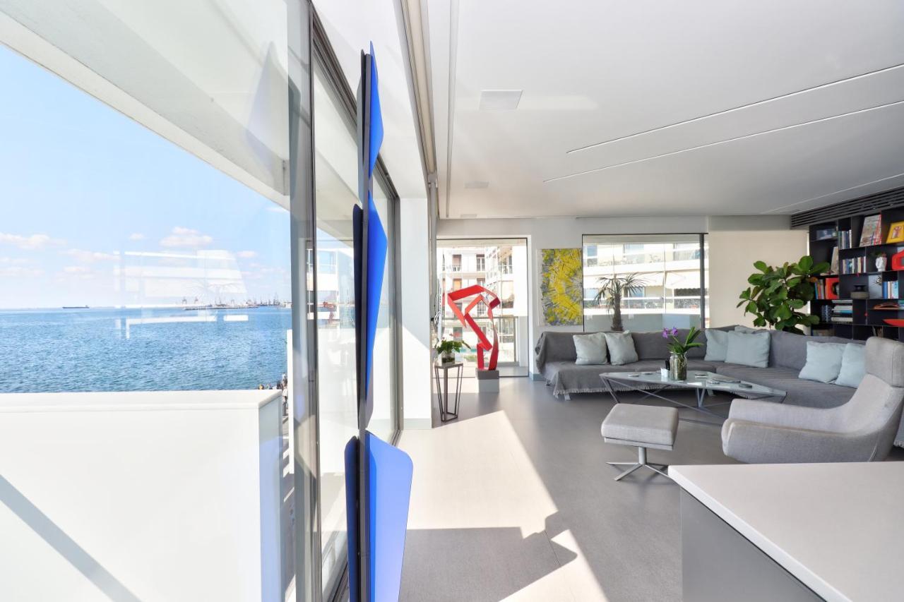 Infinity Sea View Apartment Thessaloníki Luaran gambar